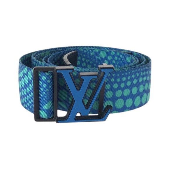 Louis Vuitton Ceinture LV Webbing Yayoi Kusama Blue Black Textile main image 6
